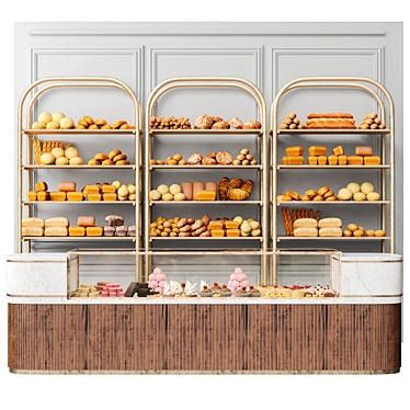 Bakery Baked Goods 3D Models 3D model image 1 