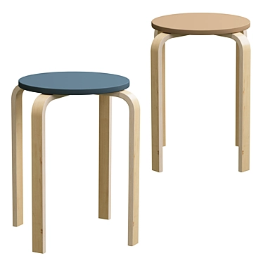 Modern FEMILI Stools from divan.ru 3D model image 1 