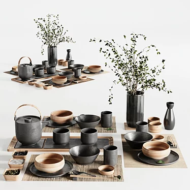 Japanese tableware set 20