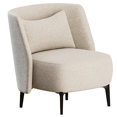 Poliform Sunday Armchair Set 3D model image 1 