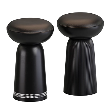 Monica Förster Designed Nera Stool 3D model image 1 