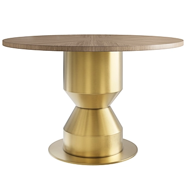  Elegant Baker Miley Table 3D model image 1 