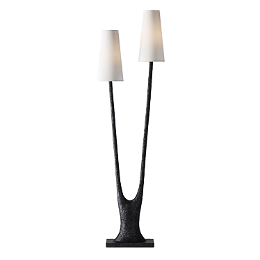 Sleek Lofers Floor Lamp Design 3D model image 1 