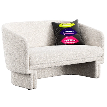 Oceanic Studio Sofa 1300x750x740H mm 3D model image 1 