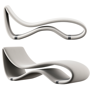Talenti Breez 2.0 Sunlounger Relax 3D model image 1 
