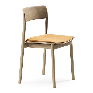 Foster + Partners Sidechair by Benchmark 3D model image 1 