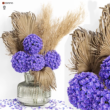 Greenery Bouquet 3D Model 2015 3D model image 1 