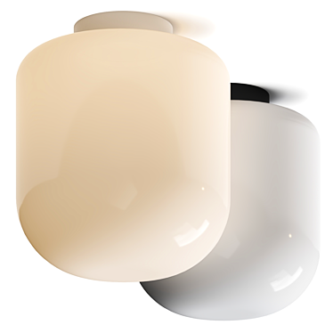 Xilo Labra Ceiling Light: Modern Design 3D model image 1 