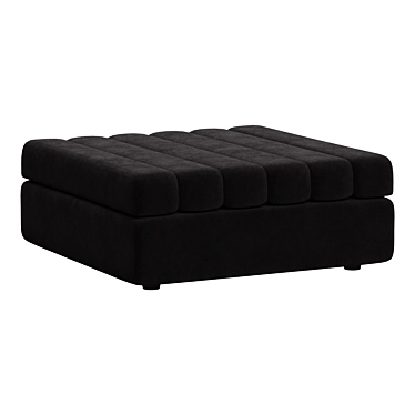 Stitch Ottoman - Quality Seating Solution 3D model image 1 