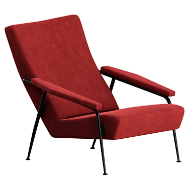 Molteni&C D.153.1 Lounge Armchair 3D model image 1 