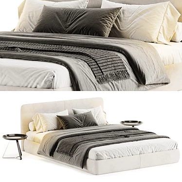 Mononova Nuvo Bed 2017 Edition 3D model image 1 