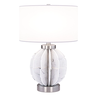 Marble Sphere Table Lamp 3D model image 1 