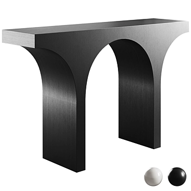 Modern Villa Console Set - Trit House 3D model image 1 