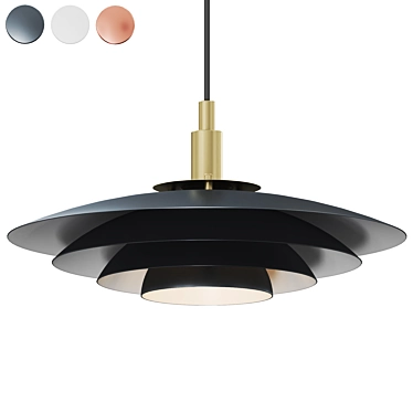  Nordic Elegance Pendant Light 3D model image 1 