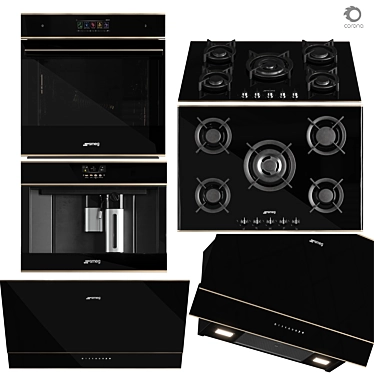 Smeg kitchen appliance Set02