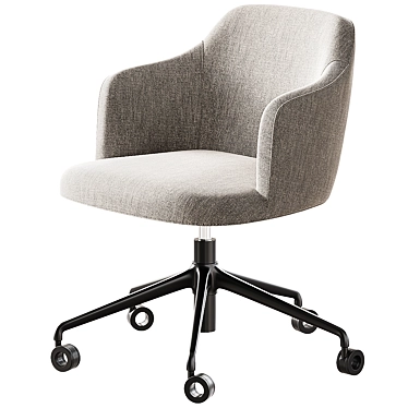 Porada Abby Office Swivel Chair 3D model image 1 