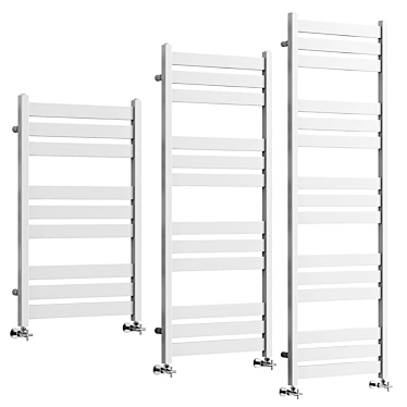 Modern Ashby Towel Rail Collection 3D model image 1 