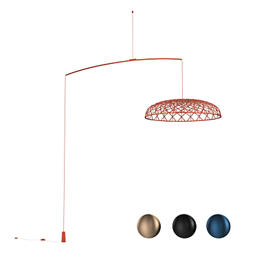 Flos Skynest Motion Pendant Light 3D model image 1 