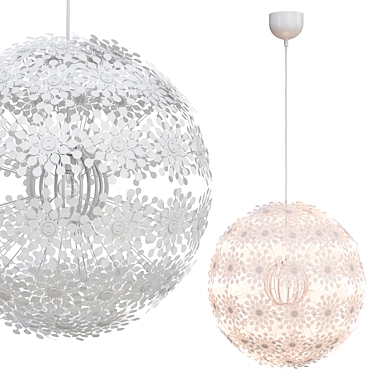 Sleek Grimsås Pendant Lamp 3D model image 1 