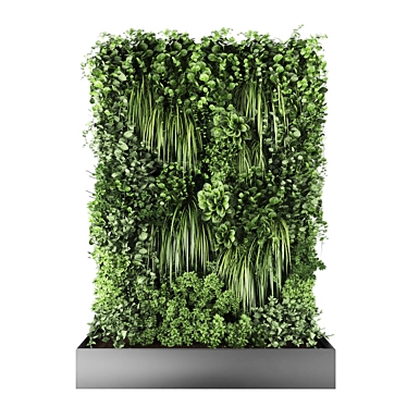 Vertical Garden With Numerous Verts 3D model image 1 