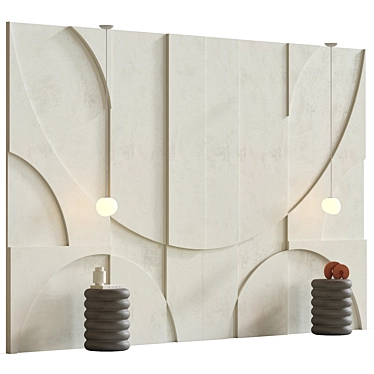 Modern Wall Decor Set 26 3D model image 1 