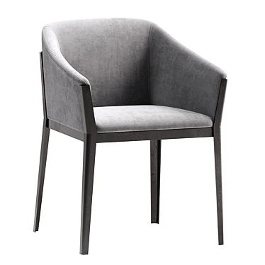 Modern Cassina Cotone Slim Chair 3D model image 1 