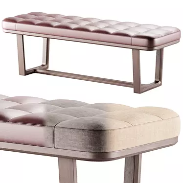 Modern VINCENT Bench, Domkapa 3D model image 1 