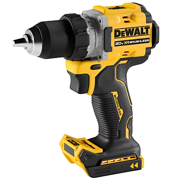 XR 18V Brushless Drill: Compact, Powerful 3D model image 1 