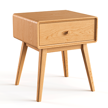 Miji Bedside Table by La Redoute 3D model image 1 