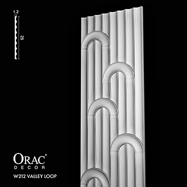 OM Molding Orac Decor W212 VALLEY LOOP