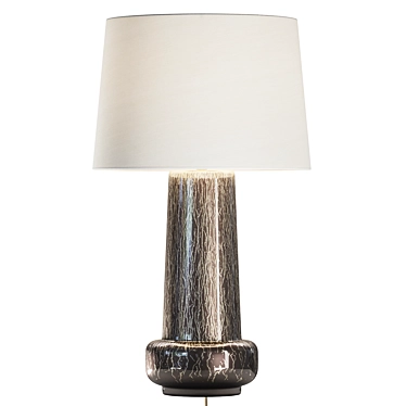 Elegant Messina Vase Table Lamp 3D model image 1 