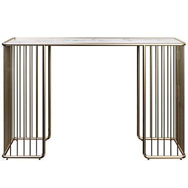 Luxury Marina Console Table 3D model image 1 