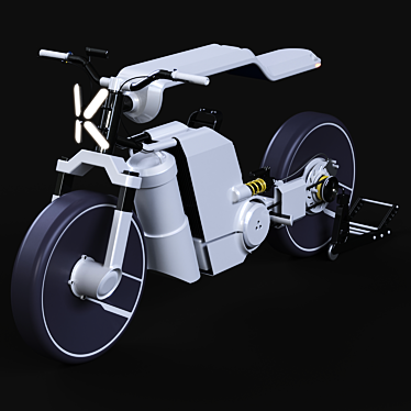 Yanko Design E-Bike Model 3D model image 1 