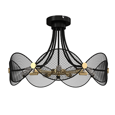 F-PROMO Pendant Chandelier 640mm Diameter 3D model image 1 