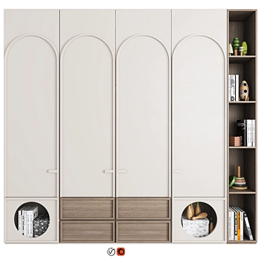 Modern Furniture Set 2013 3D model image 1 