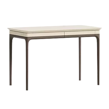 Primo Small Writing Desk in Beech 3D model image 1 