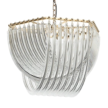 ImperiumLoft Hanging Chandelier FLOW 3D model image 1 