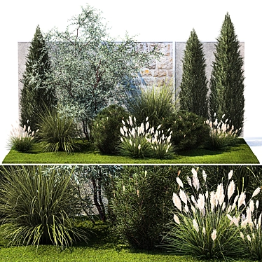 Urban Oasis Plant Collection 3D model image 1 