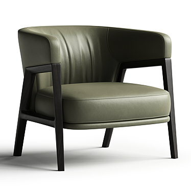 Poltrona Frau DUO Armchair Model 3D model image 1 