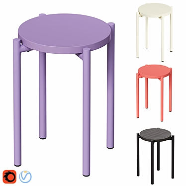 H&M round top stool