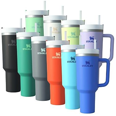 Stanley Quencher Tumbler - 10 Colors 3D model image 1 