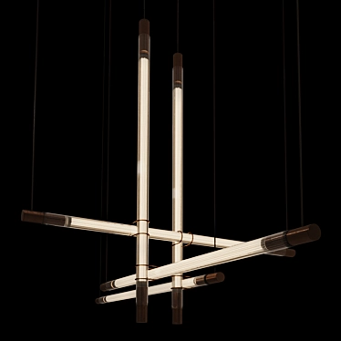 Versatile Spyder-X Pendant Lamp 3D model image 1 