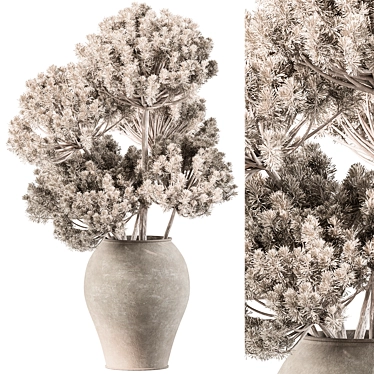 Pampas Bouquet Set 140 3D model image 1 