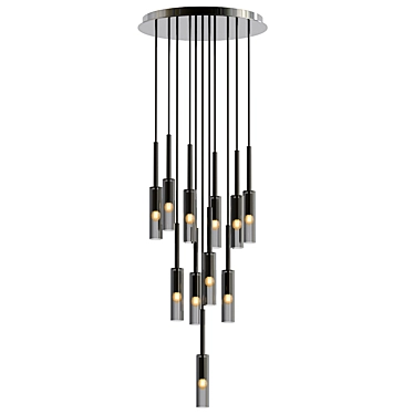 Elegant Vray Chandelier Model 3D model image 1 