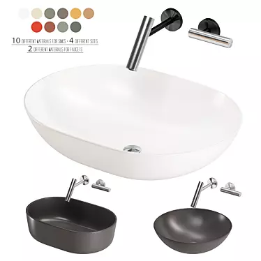 FALPER COUNTERTOP basins set