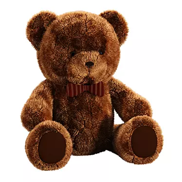 Teddy Bear Toy Model 3D 3D model image 1 