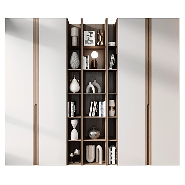 Premium Home Decor Cabinet GHS-2436 3D model image 1 