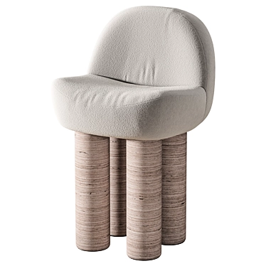  Cozy Bliss Chair 3D model image 1 