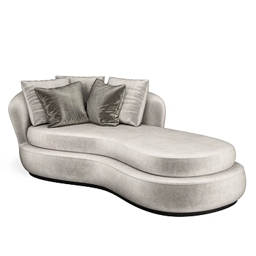 Luxury Aria Sofa Bed 3D model image 1 