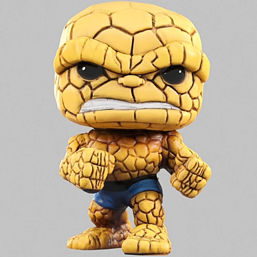 Marvel Comics Thing Funko Pop 3D model image 1 